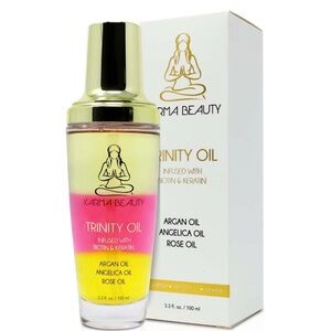 Karma Beauty Trinity Hair Oil Biotin Keratin Argon NIB 100 ML